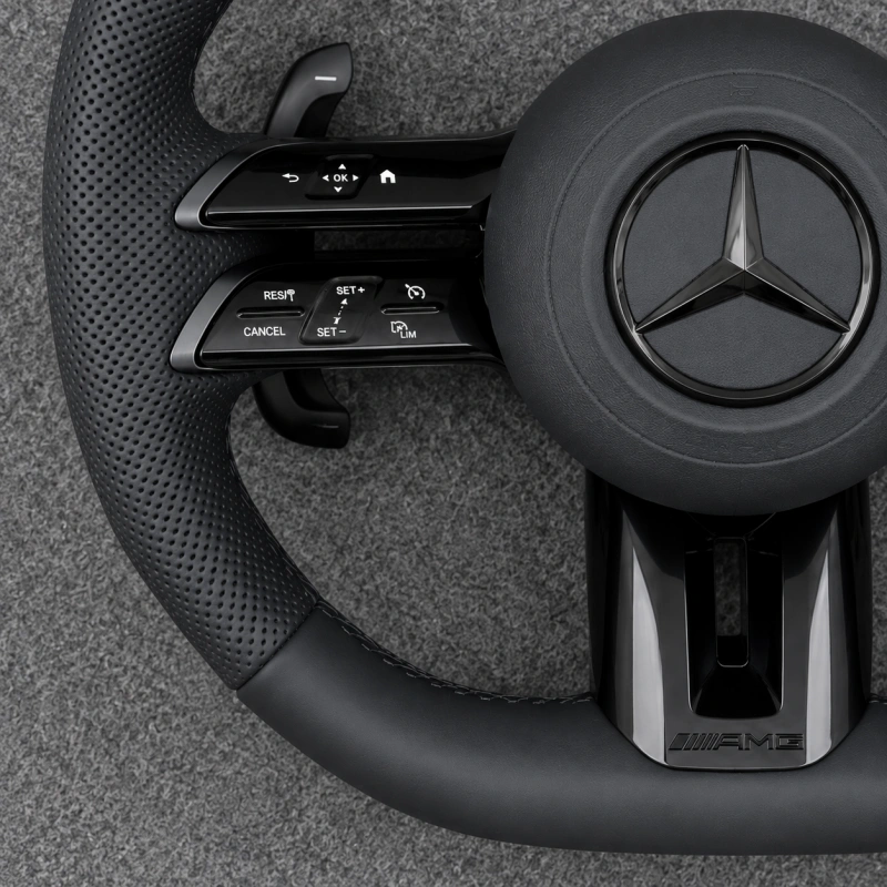 Custom AMG Leather Steering Wheel for W190 W205 W222 W253 W463