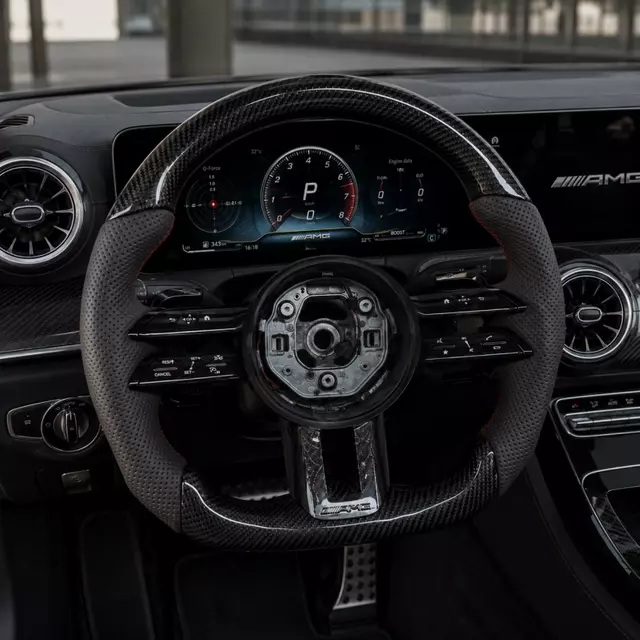 Custom Mercedes Benz AMG Steering Wheel for W177 W205 W214 W257 W464