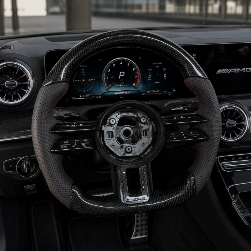 Custom Mercedes Benz AMG Steering Wheel for W177 W205 W214 W257 W464