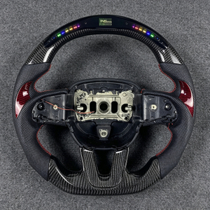 JIONX LED forged carbon fiber steering wheel for Dodge Charger Challenger SRT Hellcat and RAM