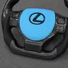 Carbon Fiber And Genuine Leather Steering Wheel for Lexus CT ES IS LX NX RC And RX Models