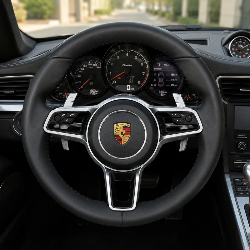 Nappa Leather Steering Wheel for Porsche 718 991 992 911 911.2 GT2 GT2 RS GT3 GT3 RS And GT4