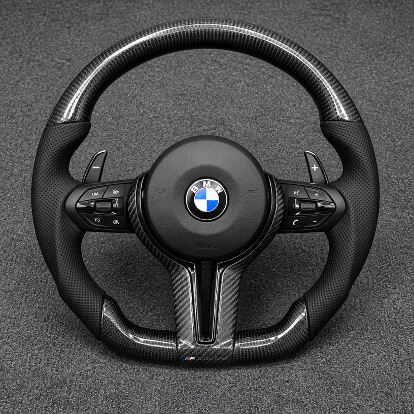 Custom Real Carbon Fiber Steering Wheel for BMW X3 F25 2011-2017 | JIONX