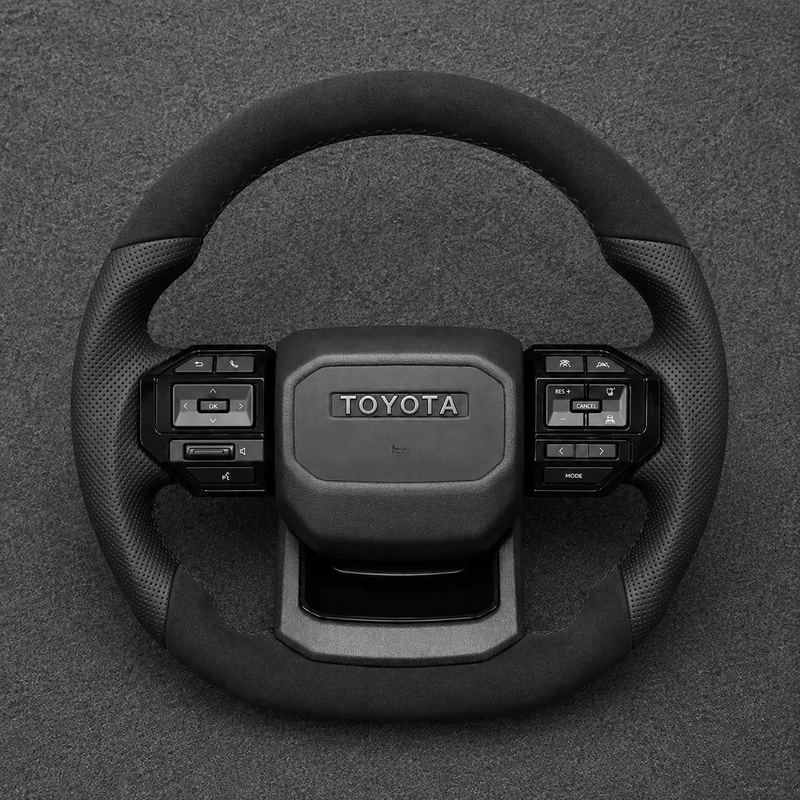 Toyota Custom Steering Wheel – Nappa Leather Alcantara | JIONX