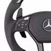 Alcantara and Carbon Fiber LED Steering Wheel for Mercedes-AMG W218, CLA45, W207, S500, W220, A180, CLS, X218, W238, 63, C63, GLC, E350, W215, C117, C43