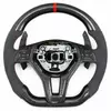 Alcantara and Carbon Fiber Steering Wheel for Mercedes-AMG A-Class, C-Class, E-Class, CLA, and CLK