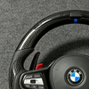 Real Carbon Fiber Steering Wheel for BMW G05 G20 G30 G2X G3X X5 X3M X4M M2 M3 M4 M5 M8 Z4 840i 740i 540i 440i 340i 330i