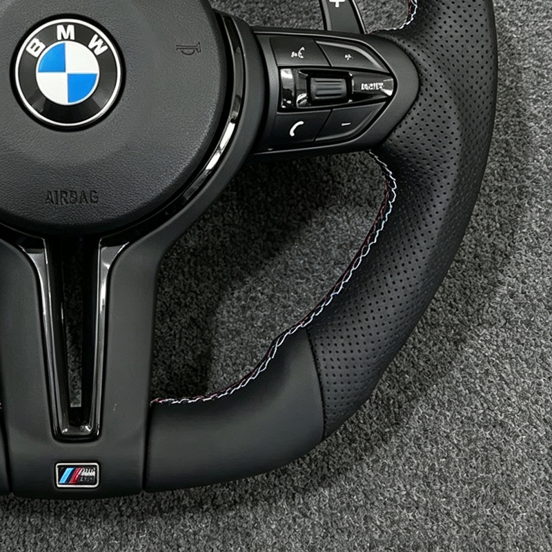 M Sport Colored Lenkrad Steering Wheel for BMW F10 F30 F32 F36 M3 F15 F82 M2 F87 E70 E71 E90 X3 E82 E93