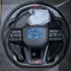 Carbon for Camry Harrier RAV4 Corolla Avalon TRD JDM Modify Car Custom Real Carbon Fiber Steering Wheel