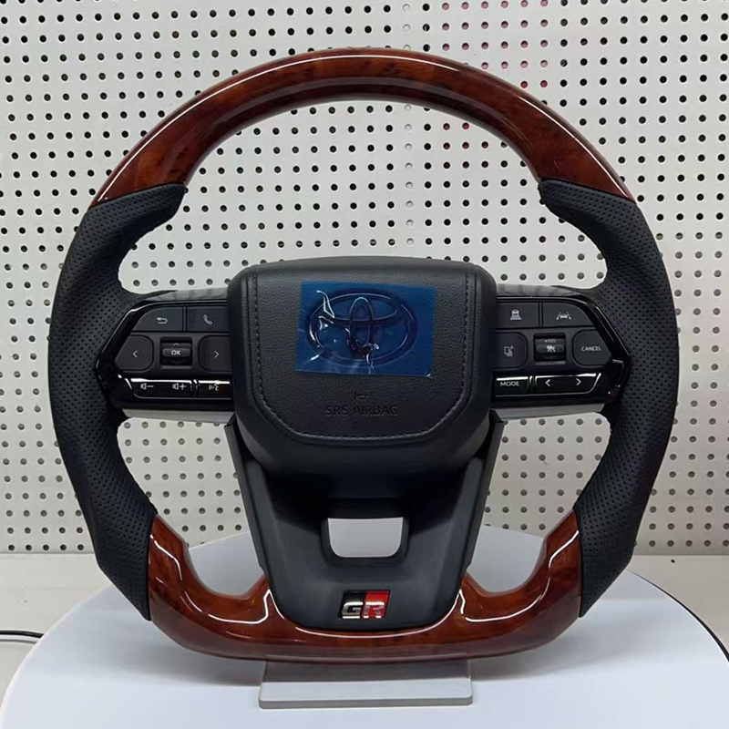 Toyota Hilux Fortuner Land Cruiser Corolla Hiace 86 Mark X Prado 120 yaris rav4 Leather Gr Steering Wheel