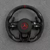 Carbon Fiber AMG Steering Wheel for Mercedes Benz CLA GLC GLB GLS GLE W118 W204 W205 W212 W213 W221 W222 E63 E63S E63 S63 C63 CLS63 G63