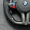 Upgraded original steering wheel with carbon fiber material and button frame suitable for BMW M3 M5 M6 F30 F10 F15 F16