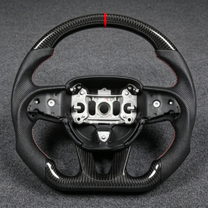 For dodge Charger Steering Wheel Carbon Fiber for dodge Steering Wheel for dodge Charger Steering Wheel Red