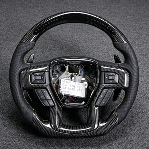 JIONX carbon fiber steering wheel for Ford Raptor and F-150