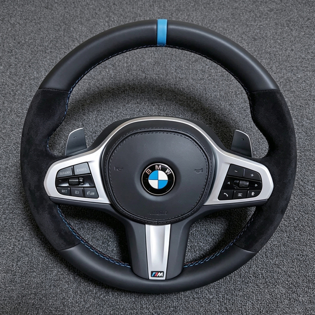 Wholesale CS Race LCI Steering Wheel for BMW G05 G20 G22 G23 G26 G30 X3 X6 G80 F13 F16 F30 F80