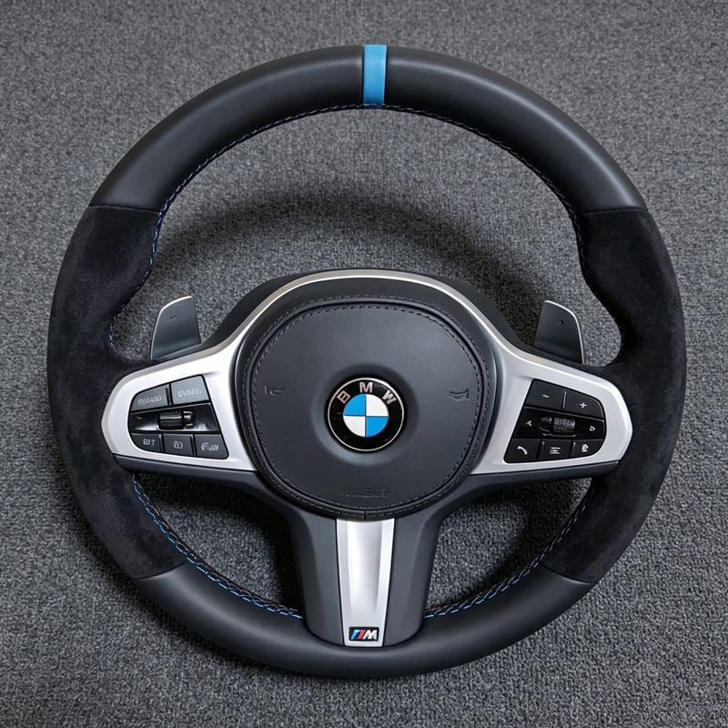 Wholesale CS Race LCI Steering Wheel for BMW G05 G20 G22 G23 G26 G30 X3 X6 G80 F13 F16 F30 F80