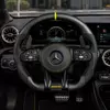 Custom AMG Steering Wheel for Mercedes Benz CLA GLC GLB GLS GLE W118 W204 W205 W212 W213 W221 W222 C63 E63 E63S S63 CLS63 G63