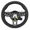 Alcantara Steering Wheel for Porsche Panamera Cayenne 718 (Boxster/Cayman) Taycan Carrera (911/991/996) 958 970 981 And 987 Models