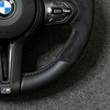 For Car Upgrade BMW M3 M4 M5 F10 F30 E90 E60 Sport Custom Led Alcantara Leather Airbagless Steering Wheel