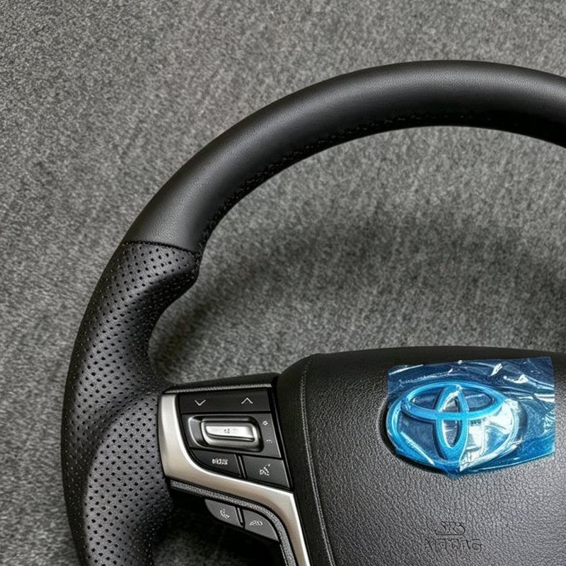 LC300 Carbon Fiber Steering Wheel for 2022 Toyota Land Cruiser 300 Car Steering Wheel Carbon Fiber with Heating