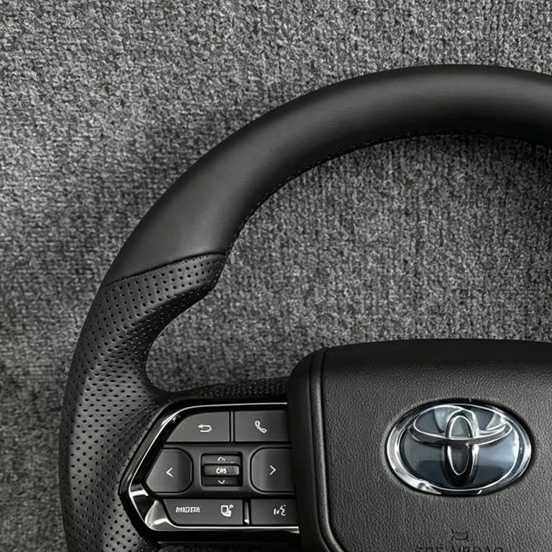 Toyota Hilux Fortuner Land Cruiser Corolla Hiace 86 Mark X Prado 120 yaris rav4 Leather Gr Steering Wheel