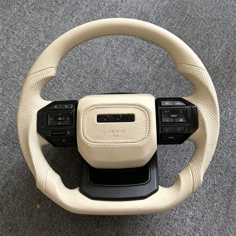 Forged Carbon Fiber Steering Wheel for Toyota 8th Camry LE XLE SE XSE TRD Avalon 2018-2023 Car Interior Upgrade
