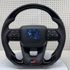 GR Sport Leather Carbon Steering Wheel for Toyota Hilux Revo N70 N80 Tacoma Tundra Fortuner 2015-2022 LC300 LC200