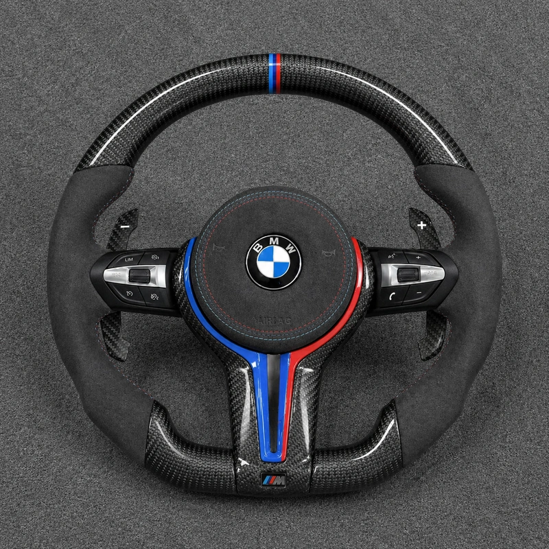 For BMW X5 E70 / X5 M E70 2007-2013 Custom Real Carbon Fiber Sport Steering Wheel | JIONX