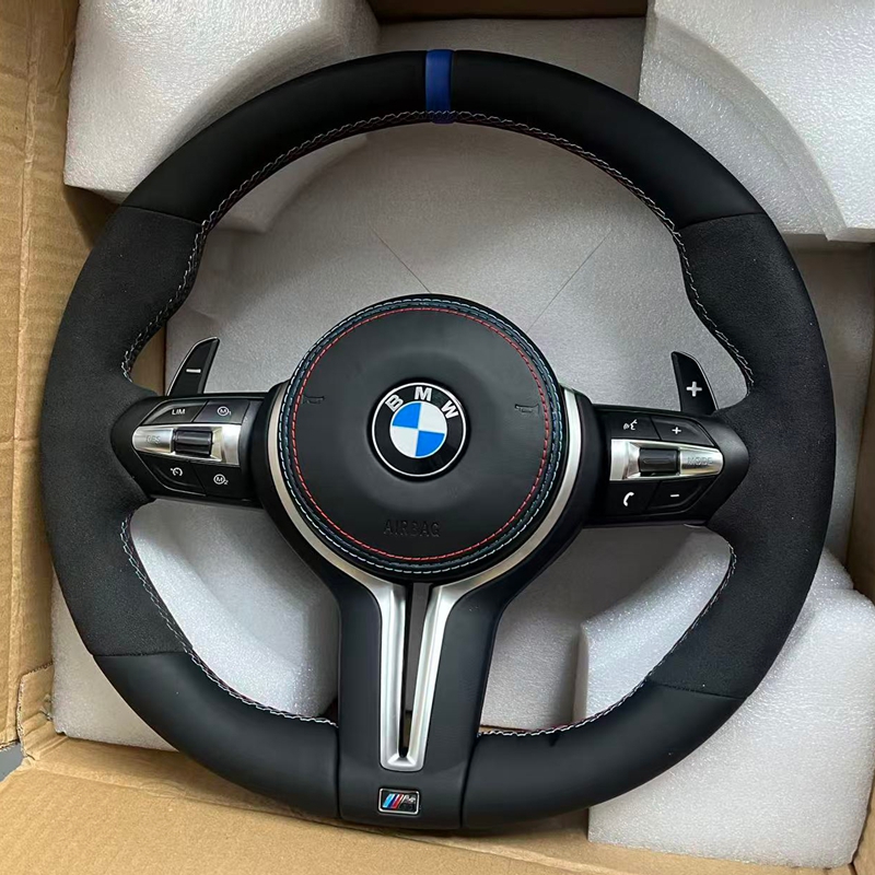 M3 Sport Car Steering Wheel For BMW 3M 5M M2 M3 M4 M5 M8 F06 F07 F12 F15 F16 F20 F22 F30 F31 Carbon Fiber Steering Wheel