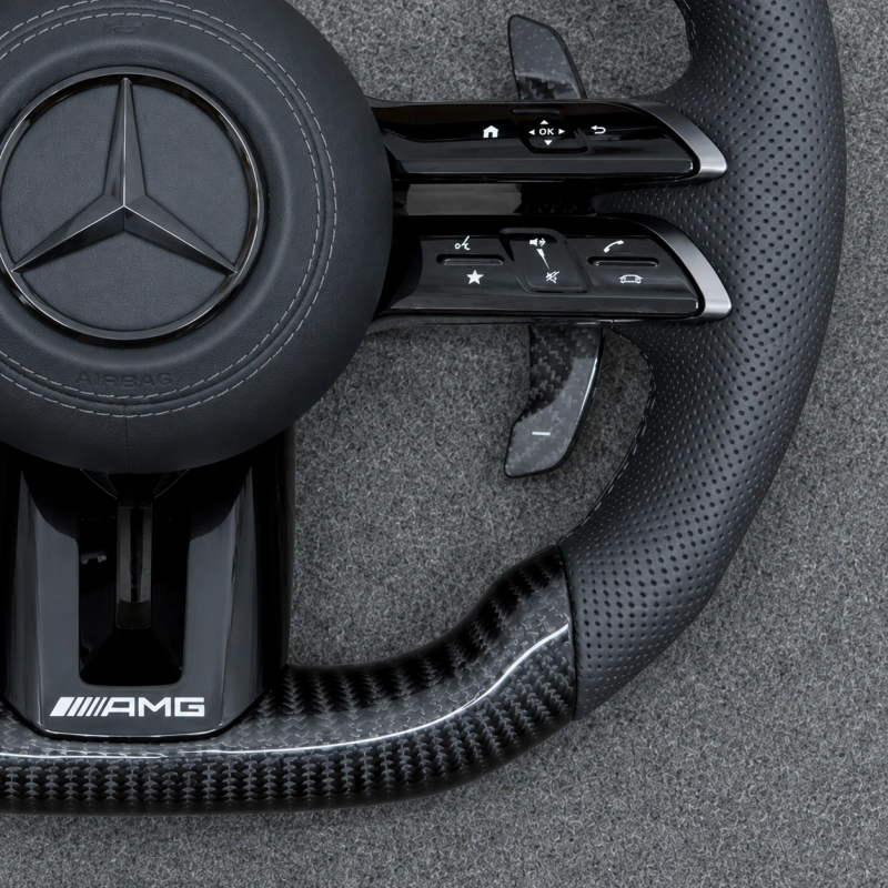 Custom Mercedes Benz AMG LED Steering Wheel for W177 W205 W214 W257 W464