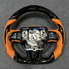 Custom LED Forged Carbon Fiber Steering Wheel for Dodge Charger for Jeep Grand Cherokee SRT Models Hellcat