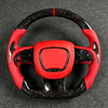 Forged Carbon Fiber Steering Wheel for Dodge Charger Challenger Performance Interior Upgrade