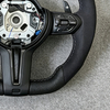 M Sport Steering Wheel Upgrade Full Leather BMW F20 F10 F30 F36 F25 F01 F48 E90 E87 E70 With Paddle Shifter Car Accessories