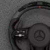 Customized Custom Carbon Fiber Leather Car Steering Wheel For Mercedes Benz W204 W205 W207 W211 W212 W213 W221 AMG Steering Whee