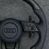 Shift Paddles Closeup For Heated Carbon Fiber Steering Wheel Audi A4 A5 S4 S5 RS4 RS5 Jionx