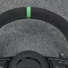 Green Racing Center Marker Stripe Detail Audi Custom Steering Wheel A4 A5 S4 S5 JIONX