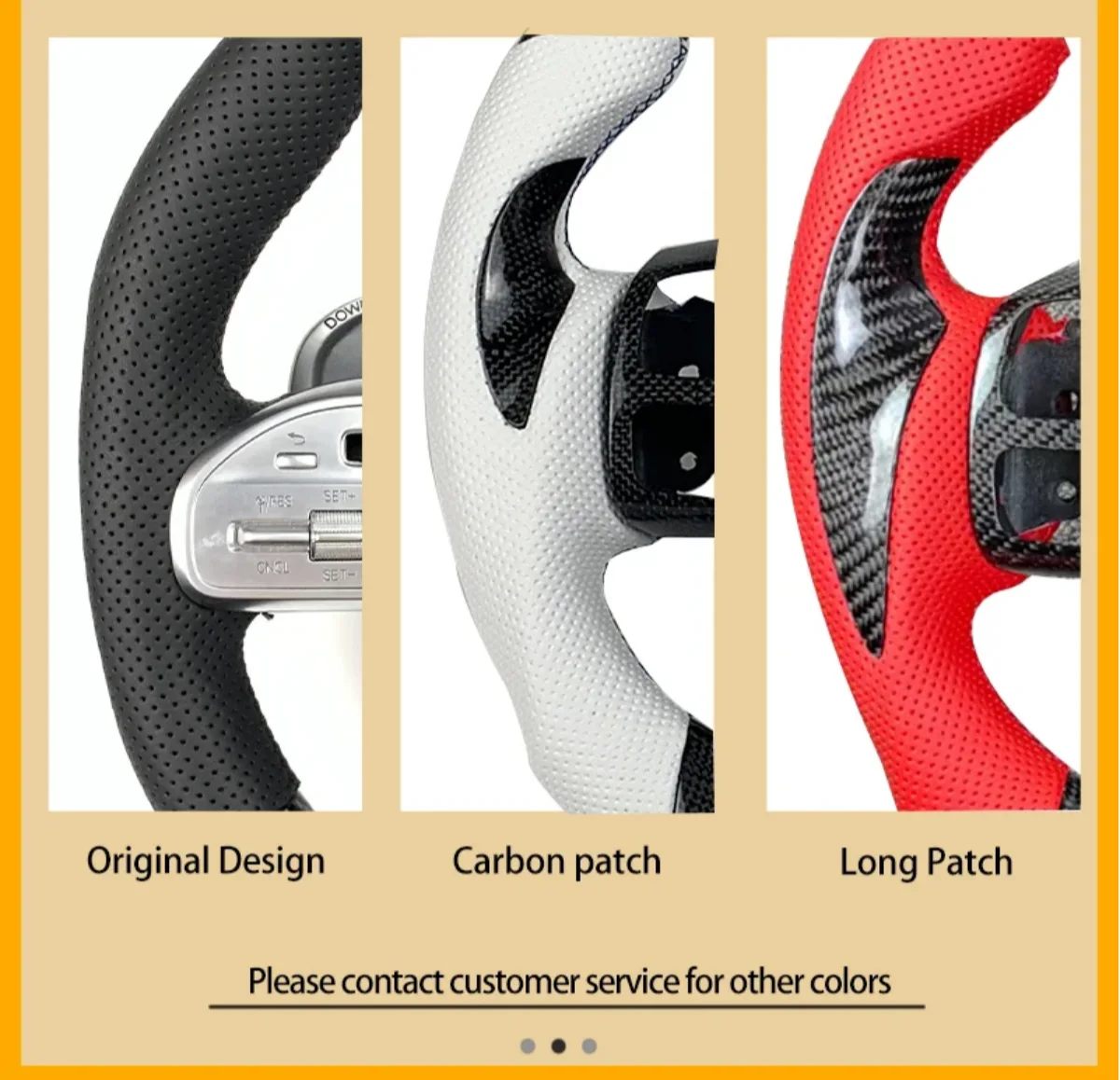 Audi Custom Leather Steering Wheel