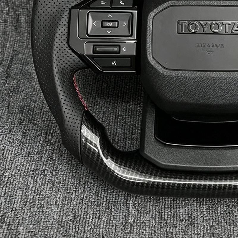 Customized Factory Direct Steering Wheel Suitable for Toyota Land Cruiser LC300 LC200 FJ LC79 LC76 Hilux Corolla