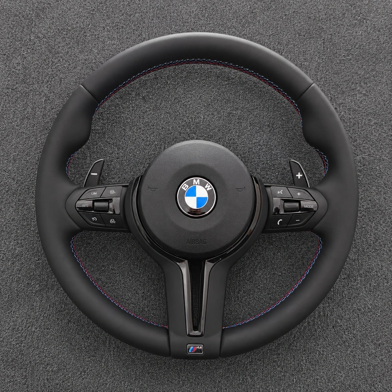 Nappa Leather Custom Steering Wheel for BMW 5 Series M5 2011–2017 -JIONX