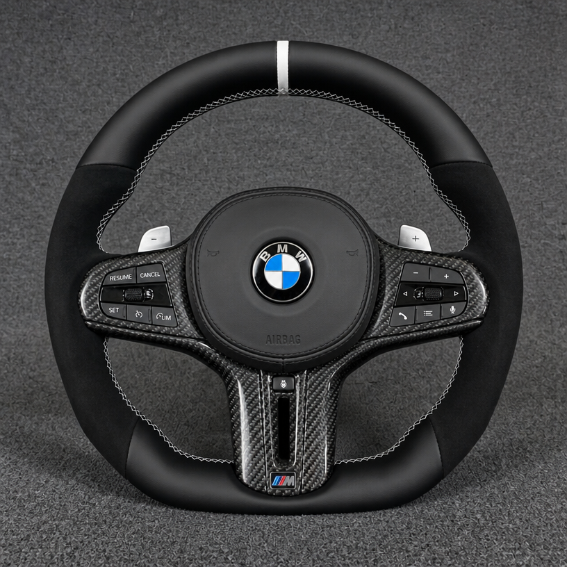 Custom Sport Leather Steering Wheel for BMW X3 G01 2018-2024 / X3 M F97 2020-2024 | JIONX