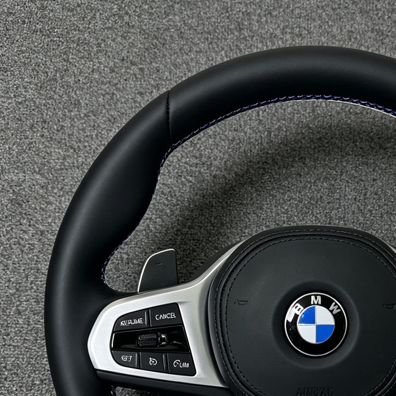 Customized LED Carbon Fiber Steering Wheel for BMW G20 G30 G80 M1 M2 M3 M4 M5