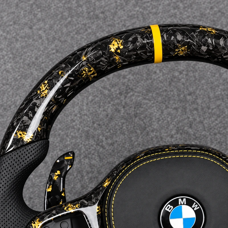 BMW 5 Series G30 / G31 / 540i / M5 F90 2017–2023 Custom Steering Wheel | JIONX