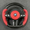 Steering Wheel Modification Suitable for BMW F30 F10 F31 F20 F25 F22 F36 F33 F32 Carbon Fiber Material Customizable Color