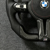 Full Leather Black Carbon Fiber Trim Steering Wheel for BMW M3 F80 F82 F10 F15 F16 F20 F22 F30 F31 F33 F36 E90 E92