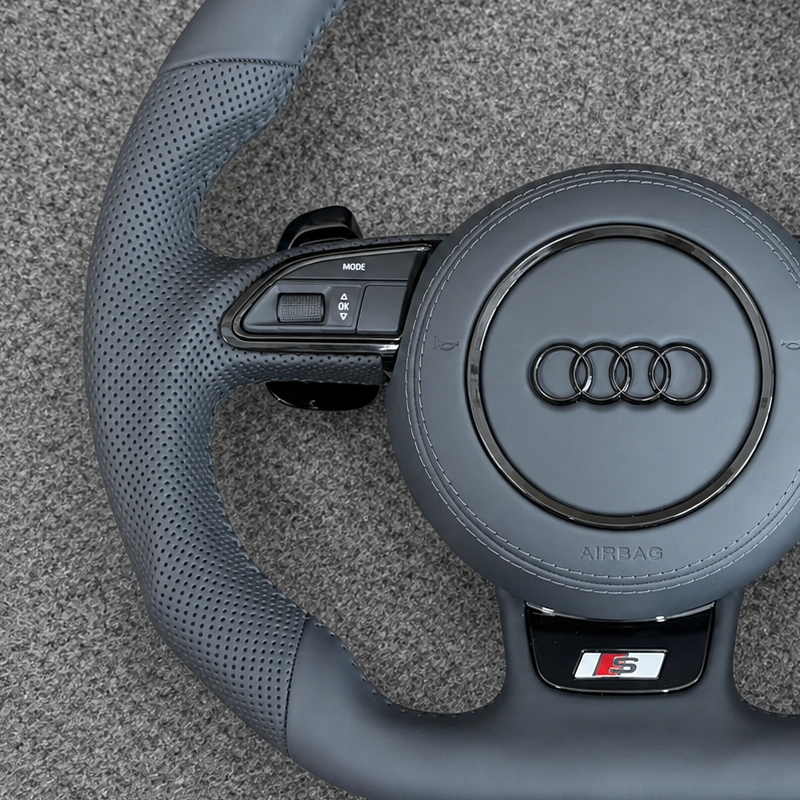 JIONX Audi steering wheel plug and play installation