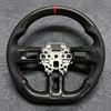 For Ford Mustang 2012-2014 Carbon Fiber Steering Wheel Custom Auto Interior Parts