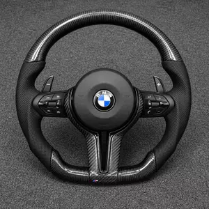 BMW X5 F15 X5 M F85 custom carbon fiber steering wheel by JIONX