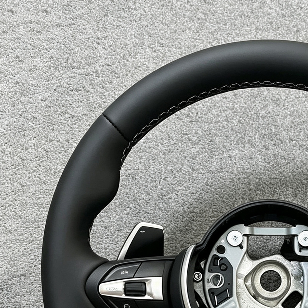 M Sport Steering Wheel For BMW M3 F30 F15 F16 F20 F21 F25 F26 M5 F10 F11 F06 F07 F12 F13 F01 E70 E87 E81 E90 E91 E92