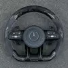 Forged Carbon Fiber LED Steering Wheel For Mercedes Benz AMG CLA GLC GLB GLS GLE W118 W204 W205 W212 W213 W221 W222 E63 E63S E63 S63 C63 CLS63 G63