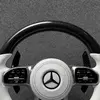Flat Bottom Carbon Fiber Steering Wheel for Mercedes Benz AMG W118 W205 W212 W213 W221 W222 C63 E63 E63S S63 G63